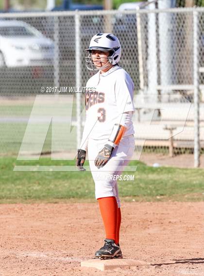 Thumbnail 1 in Show Low vs. Globe (Chandler Prep Softball Classic)  photogallery.