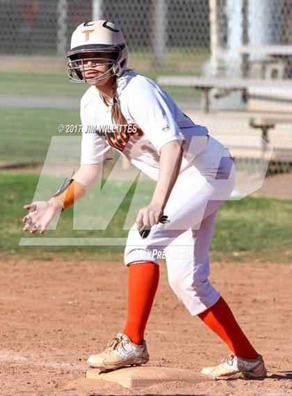 Thumbnail 3 in Show Low vs. Globe (Chandler Prep Softball Classic)  photogallery.