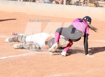 Thumbnail 2 in Show Low vs. Globe (Chandler Prep Softball Classic)  photogallery.