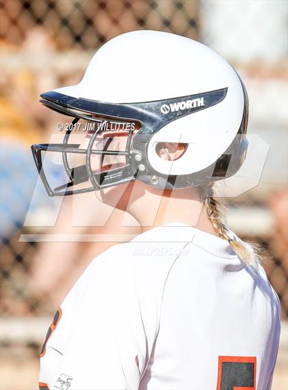 Thumbnail 2 in Show Low vs. Globe (Chandler Prep Softball Classic)  photogallery.