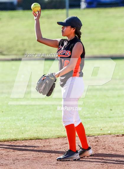 Thumbnail 1 in Show Low vs. Globe (Chandler Prep Softball Classic)  photogallery.