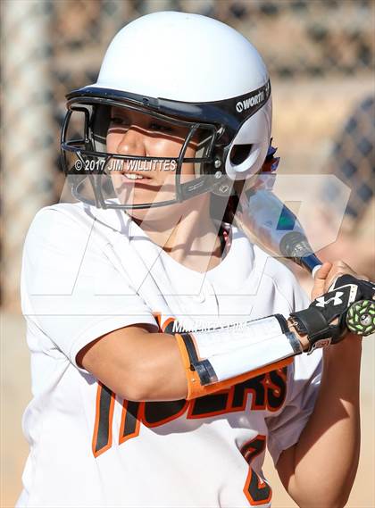Thumbnail 1 in Show Low vs. Globe (Chandler Prep Softball Classic)  photogallery.