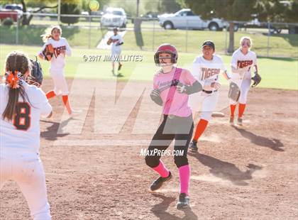 Thumbnail 1 in Show Low vs. Globe (Chandler Prep Softball Classic)  photogallery.