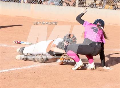 Thumbnail 3 in Show Low vs. Globe (Chandler Prep Softball Classic)  photogallery.