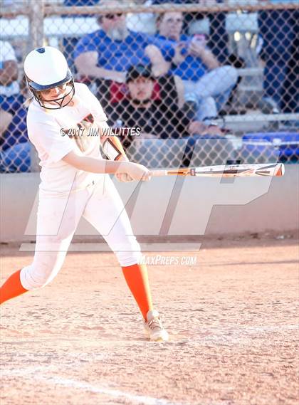 Thumbnail 1 in Show Low vs. Globe (Chandler Prep Softball Classic)  photogallery.