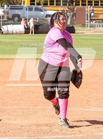 Thumbnail 2 in Show Low vs. Globe (Chandler Prep Softball Classic)  photogallery.