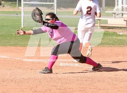 Thumbnail 2 in Show Low vs. Globe (Chandler Prep Softball Classic)  photogallery.