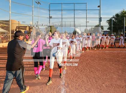 Thumbnail 2 in Show Low vs. Globe (Chandler Prep Softball Classic)  photogallery.