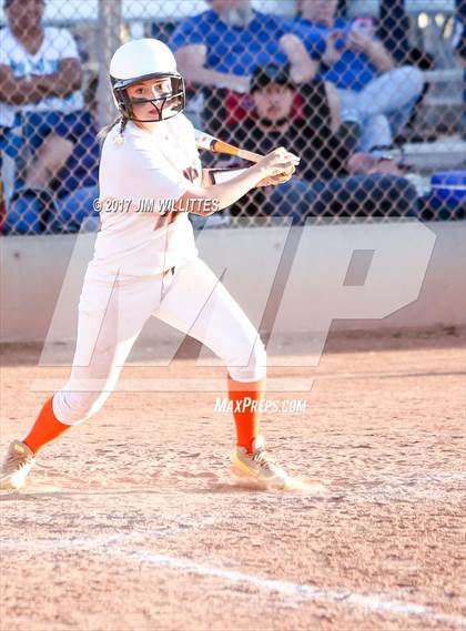 Thumbnail 2 in Show Low vs. Globe (Chandler Prep Softball Classic)  photogallery.