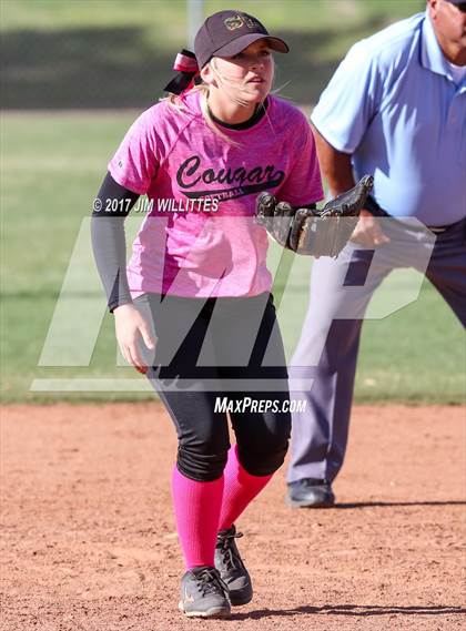 Thumbnail 1 in Show Low vs. Globe (Chandler Prep Softball Classic)  photogallery.