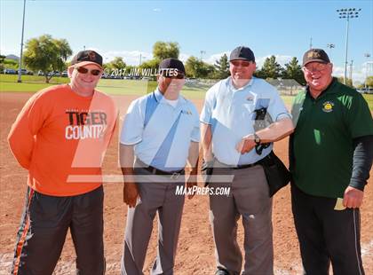 Thumbnail 1 in Show Low vs. Globe (Chandler Prep Softball Classic)  photogallery.