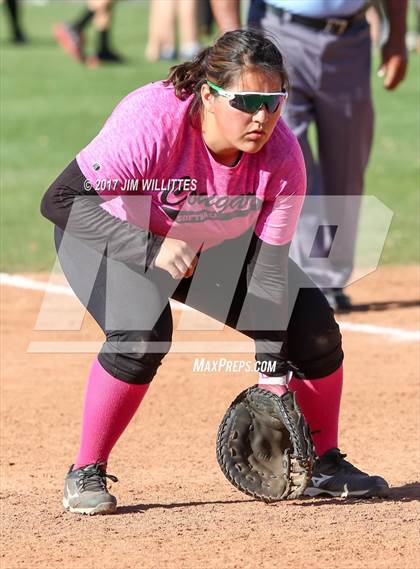 Thumbnail 3 in Show Low vs. Globe (Chandler Prep Softball Classic)  photogallery.