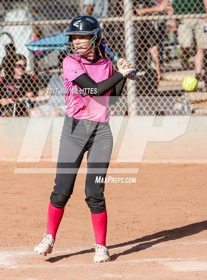 Thumbnail 3 in Show Low vs. Globe (Chandler Prep Softball Classic)  photogallery.