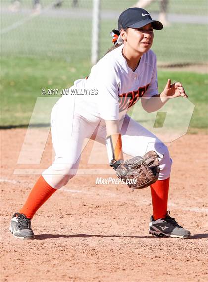 Thumbnail 1 in Show Low vs. Globe (Chandler Prep Softball Classic)  photogallery.