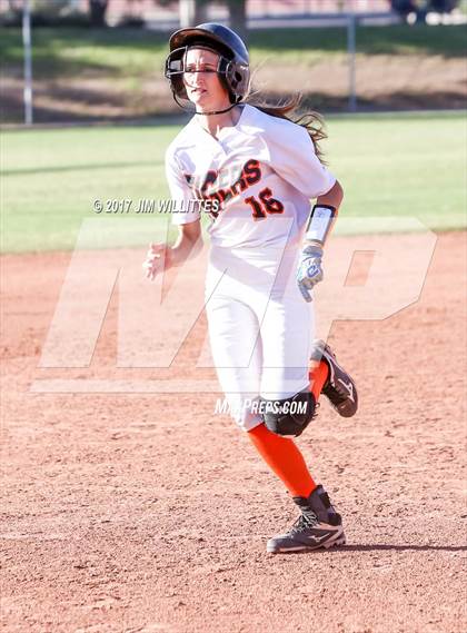 Thumbnail 1 in Show Low vs. Globe (Chandler Prep Softball Classic)  photogallery.