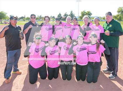 Thumbnail 3 in Show Low vs. Globe (Chandler Prep Softball Classic)  photogallery.