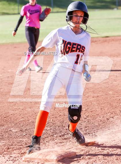 Thumbnail 3 in Show Low vs. Globe (Chandler Prep Softball Classic)  photogallery.