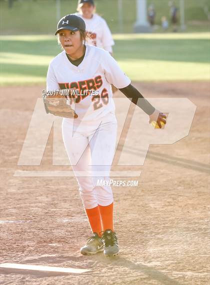Thumbnail 1 in Show Low vs. Globe (Chandler Prep Softball Classic)  photogallery.