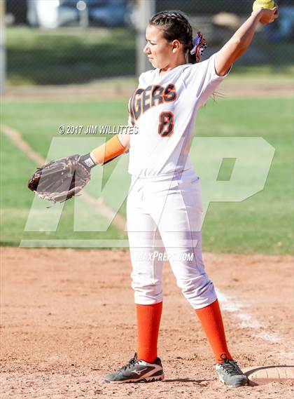 Thumbnail 2 in Show Low vs. Globe (Chandler Prep Softball Classic)  photogallery.