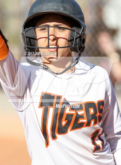 Thumbnail 1 in Show Low vs. Globe (Chandler Prep Softball Classic)  photogallery.