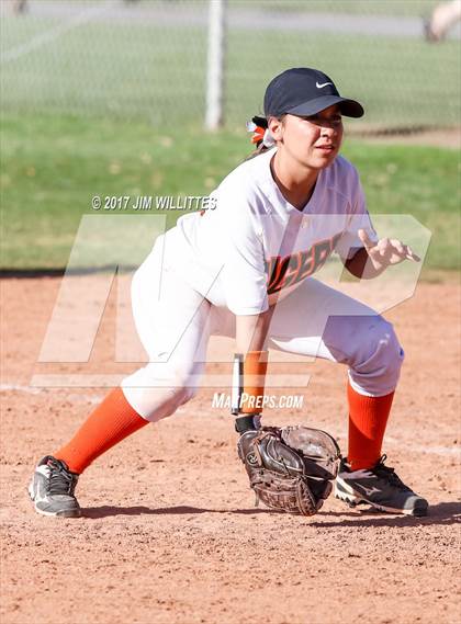 Thumbnail 2 in Show Low vs. Globe (Chandler Prep Softball Classic)  photogallery.