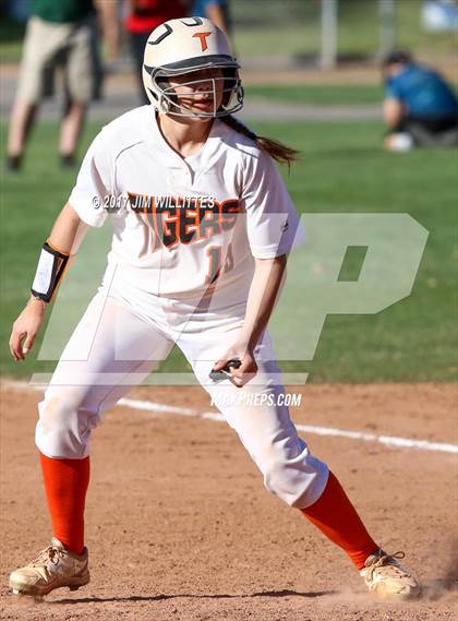 Thumbnail 1 in Show Low vs. Globe (Chandler Prep Softball Classic)  photogallery.