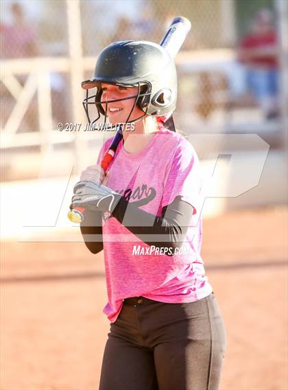 Thumbnail 2 in Show Low vs. Globe (Chandler Prep Softball Classic)  photogallery.