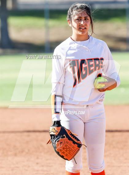 Thumbnail 1 in Show Low vs. Globe (Chandler Prep Softball Classic)  photogallery.