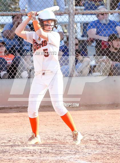 Thumbnail 1 in Show Low vs. Globe (Chandler Prep Softball Classic)  photogallery.