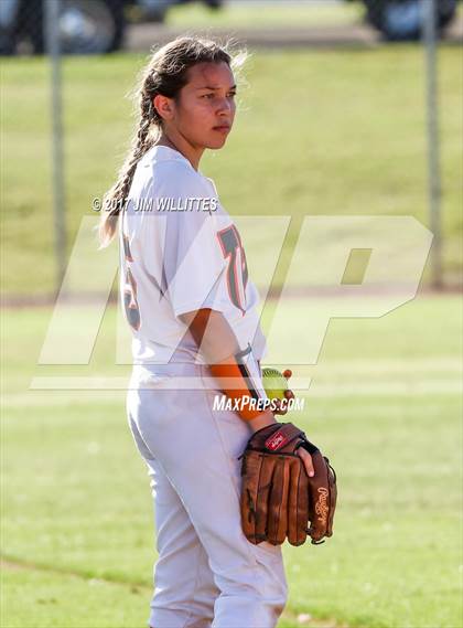 Thumbnail 2 in Show Low vs. Globe (Chandler Prep Softball Classic)  photogallery.