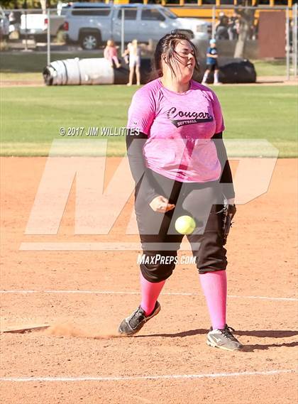 Thumbnail 1 in Show Low vs. Globe (Chandler Prep Softball Classic)  photogallery.