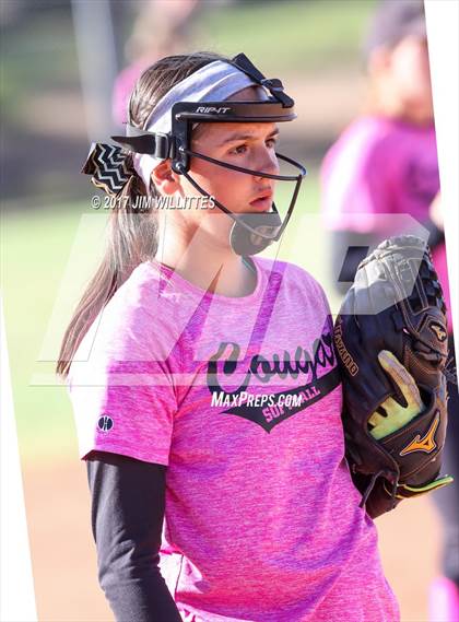 Thumbnail 3 in Show Low vs. Globe (Chandler Prep Softball Classic)  photogallery.