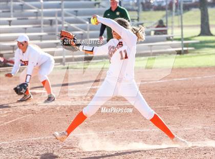 Thumbnail 3 in Show Low vs. Globe (Chandler Prep Softball Classic)  photogallery.