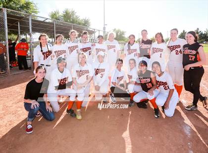 Thumbnail 1 in Show Low vs. Globe (Chandler Prep Softball Classic)  photogallery.