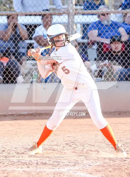 Thumbnail 2 in Show Low vs. Globe (Chandler Prep Softball Classic)  photogallery.