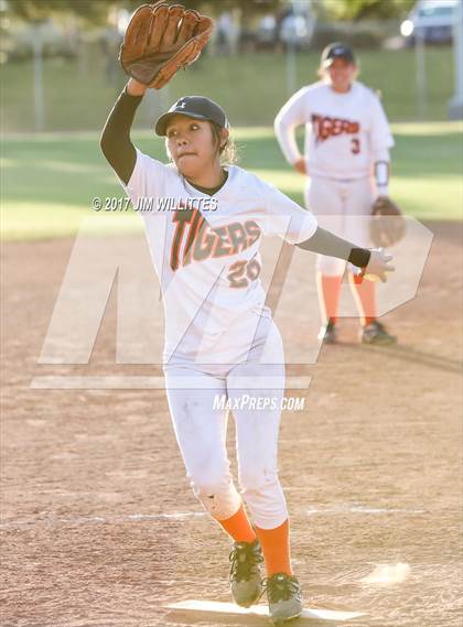 Thumbnail 2 in Show Low vs. Globe (Chandler Prep Softball Classic)  photogallery.
