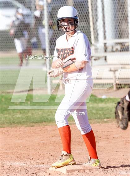 Thumbnail 2 in Show Low vs. Globe (Chandler Prep Softball Classic)  photogallery.