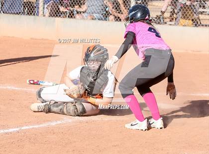 Thumbnail 2 in Show Low vs. Globe (Chandler Prep Softball Classic)  photogallery.