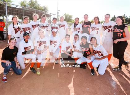 Thumbnail 2 in Show Low vs. Globe (Chandler Prep Softball Classic)  photogallery.