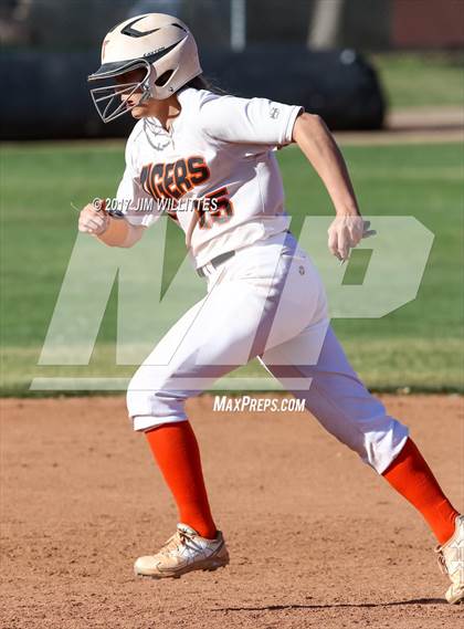Thumbnail 2 in Show Low vs. Globe (Chandler Prep Softball Classic)  photogallery.