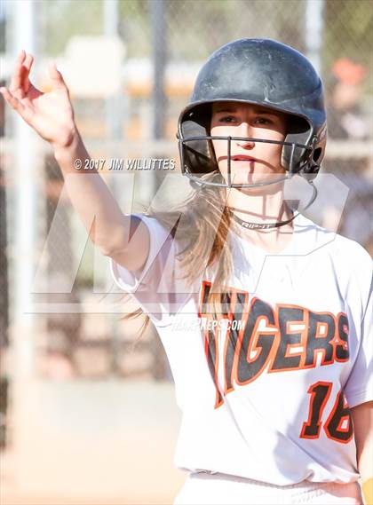 Thumbnail 3 in Show Low vs. Globe (Chandler Prep Softball Classic)  photogallery.