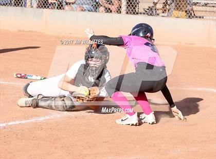 Thumbnail 1 in Show Low vs. Globe (Chandler Prep Softball Classic)  photogallery.