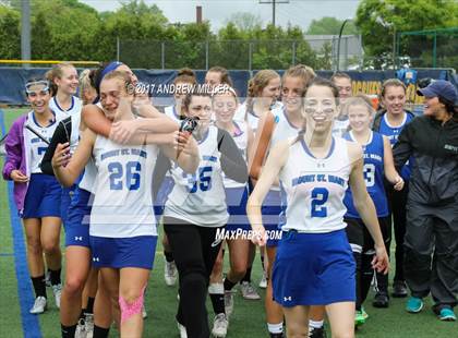 Thumbnail 1 in Mount St. Mary Academy vs. Mount Mercy Academy  (Monsignor Martin Final) photogallery.