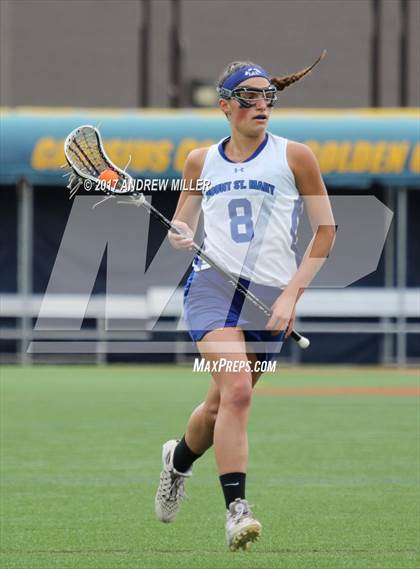 Thumbnail 1 in Mount St. Mary Academy vs. Mount Mercy Academy  (Monsignor Martin Final) photogallery.