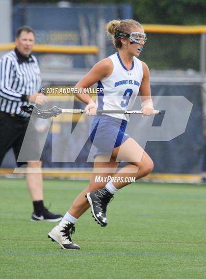 Thumbnail 2 in Mount St. Mary Academy vs. Mount Mercy Academy  (Monsignor Martin Final) photogallery.