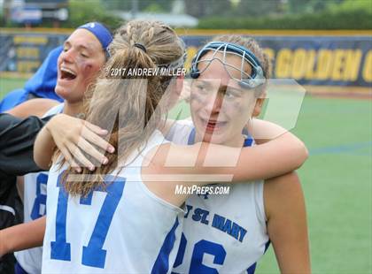 Thumbnail 2 in Mount St. Mary Academy vs. Mount Mercy Academy  (Monsignor Martin Final) photogallery.