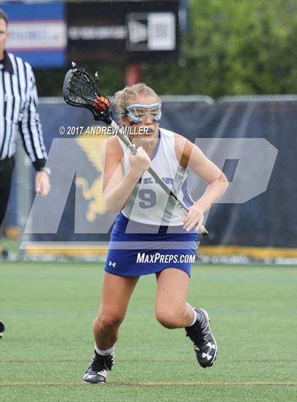 Thumbnail 3 in Mount St. Mary Academy vs. Mount Mercy Academy  (Monsignor Martin Final) photogallery.