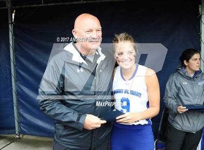 Thumbnail 2 in Mount St. Mary Academy vs. Mount Mercy Academy  (Monsignor Martin Final) photogallery.