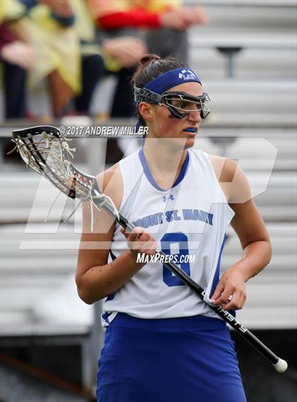Thumbnail 2 in Mount St. Mary Academy vs. Mount Mercy Academy  (Monsignor Martin Final) photogallery.