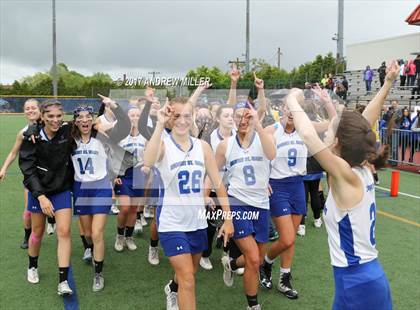 Thumbnail 3 in Mount St. Mary Academy vs. Mount Mercy Academy  (Monsignor Martin Final) photogallery.